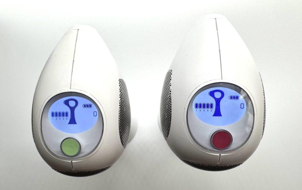 トリア4X 新旧モニター比較