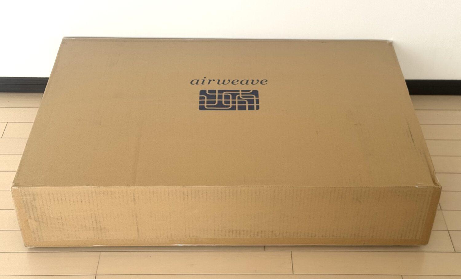 エアウィーヴ スマート 01の梱包