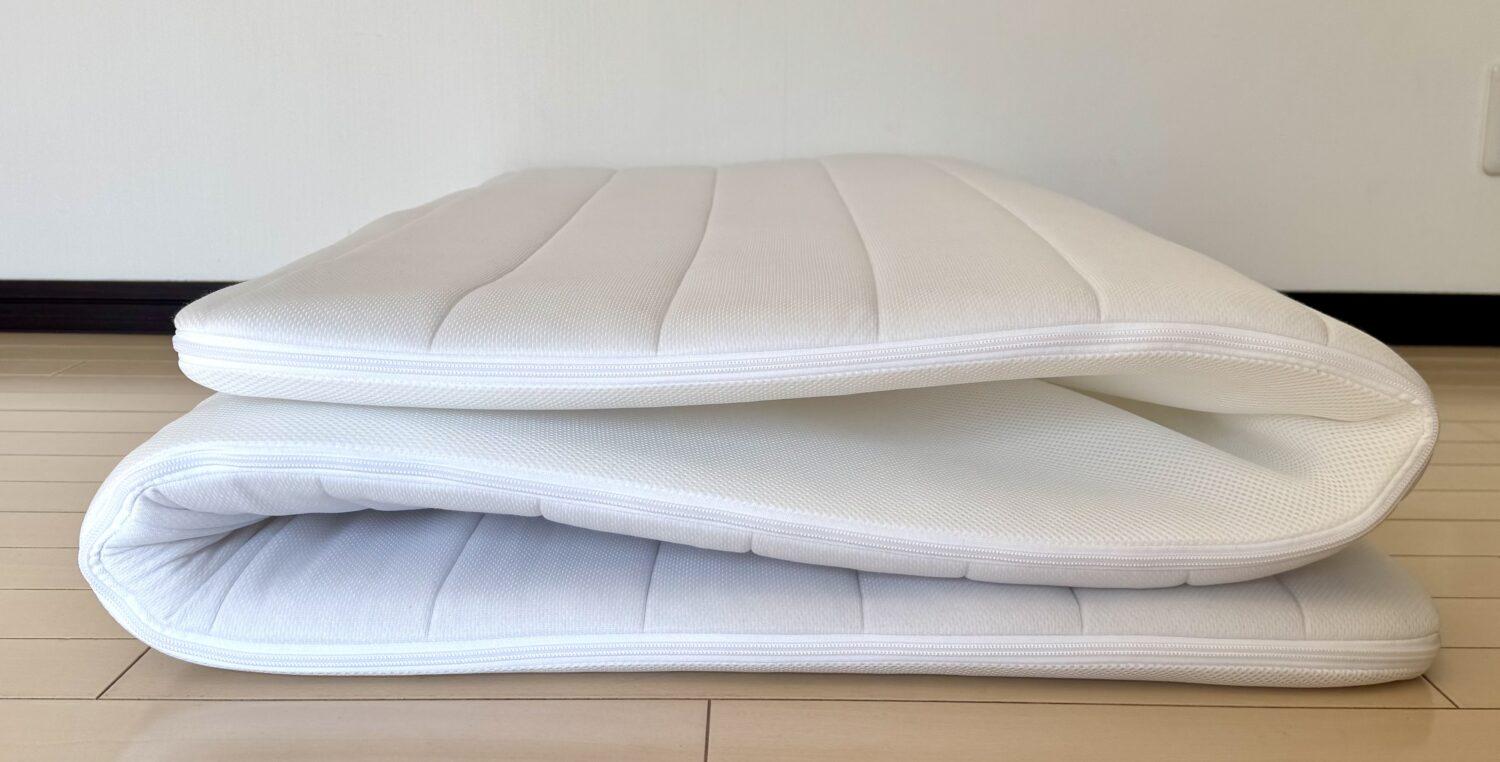 エアウィーヴ スマート 01を3つ折り収納