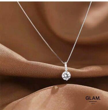 GLAM.の「シャイニージルコニアネックレス」