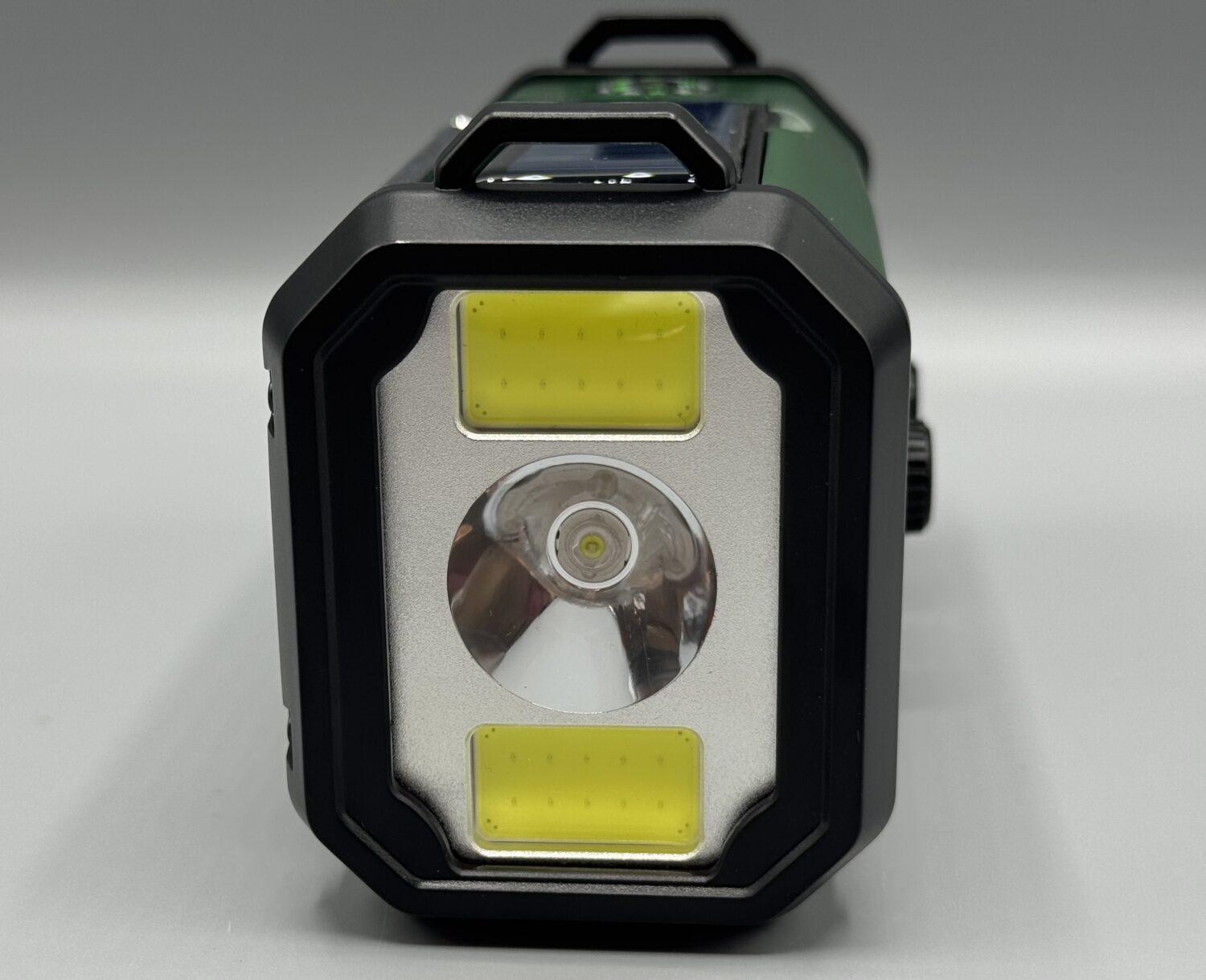 【ファミリー・ライフ】3WAY充電5WAY機能大容量10000mAh多機能防災ラジオのライト