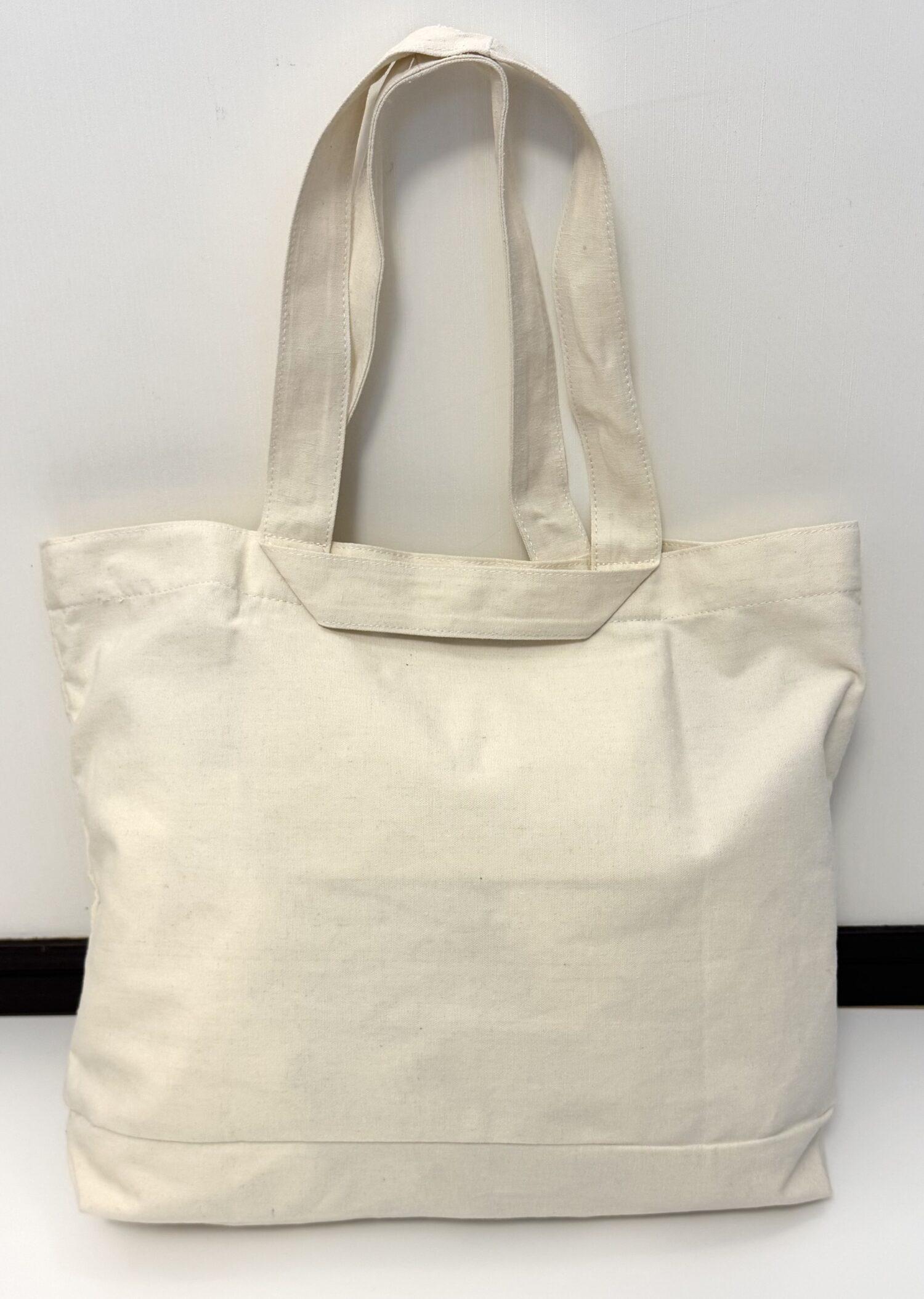 Gaston Luga キャンバストートバッグ 背面