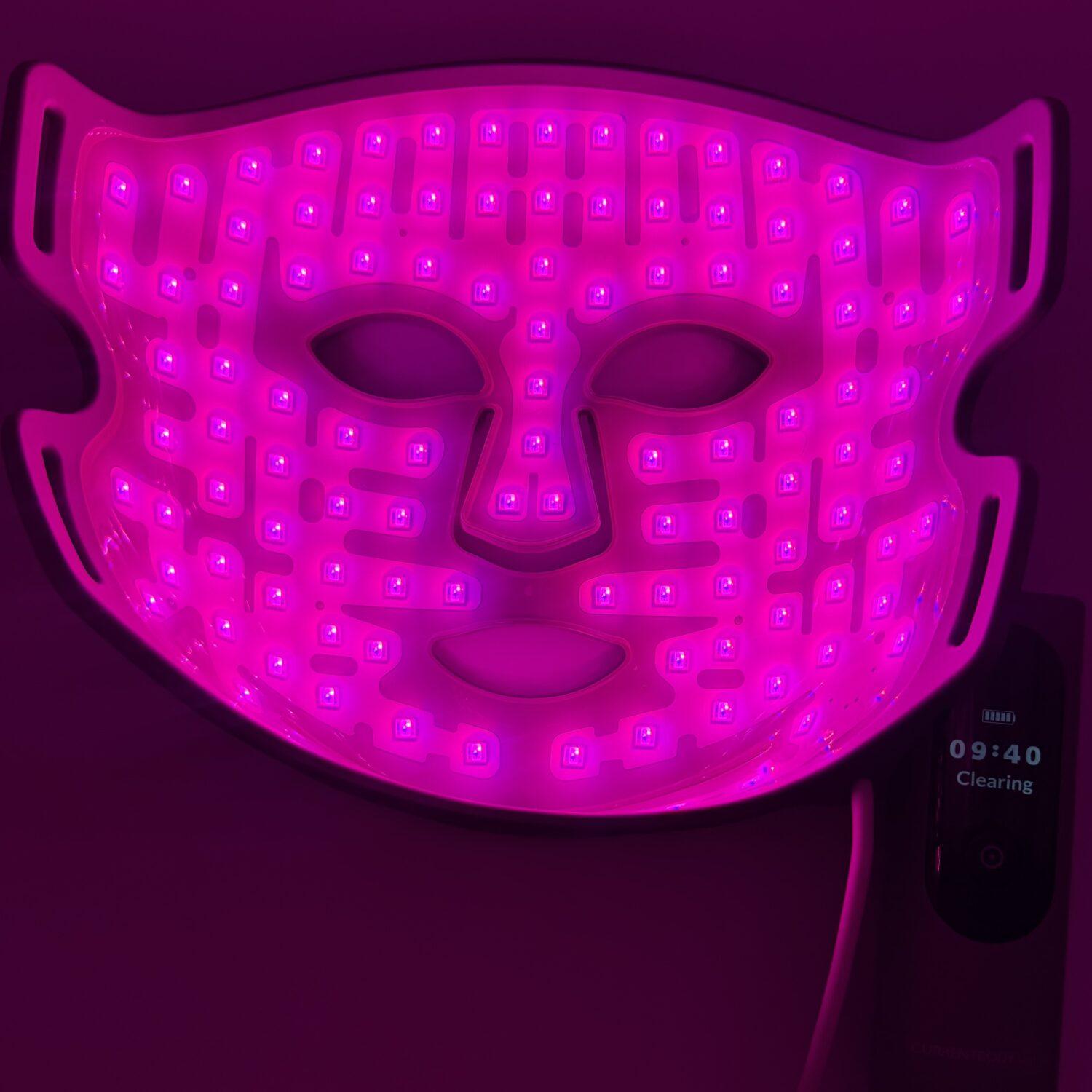 【CurrentBody】LEDマルチライトマスクのクリアリングケアモード